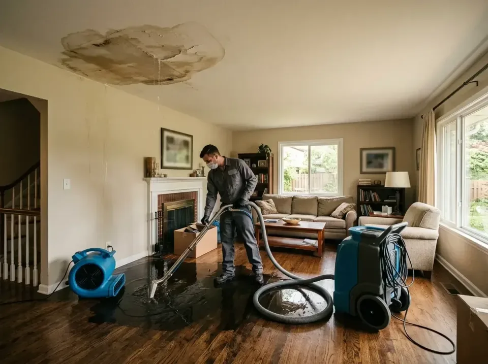 attic-pipe-burst-ceiling-drip-008 — frequently asked questions, Water Damage Restoration & Carpet Care in Belle Glade, FL